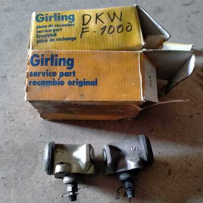 Pareja bombines frenos delanteros DKW F-1000