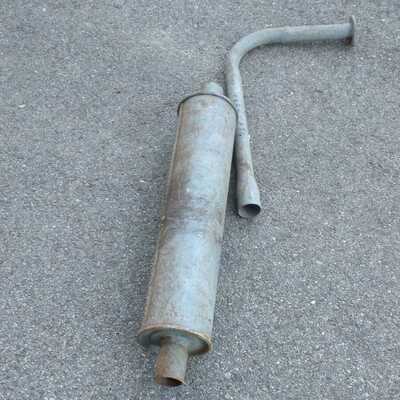 Silencioso y tubería Ebro F-275