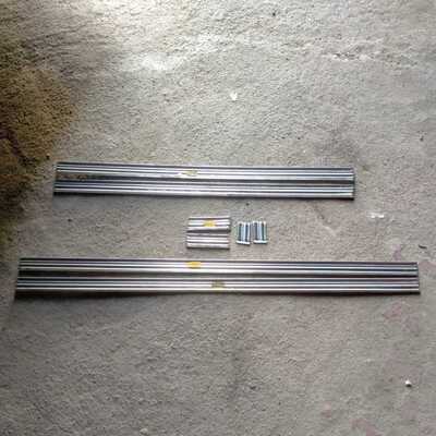 Juego de molduras Renault 8 segunda serie Juego de molduras Renault 8 segunda serie