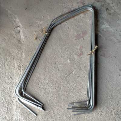 Cromado marco cristal puerta derecha SEAT 850 Cromado marco cristal puerta derecha SEAT 850